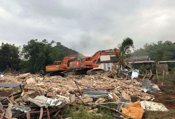 違法建筑拆除施工