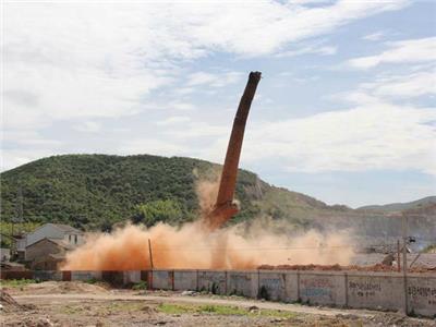 建筑拆除公司詳解煙囪拆除四大方案